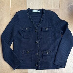 Self-Portrait Black Cardigan